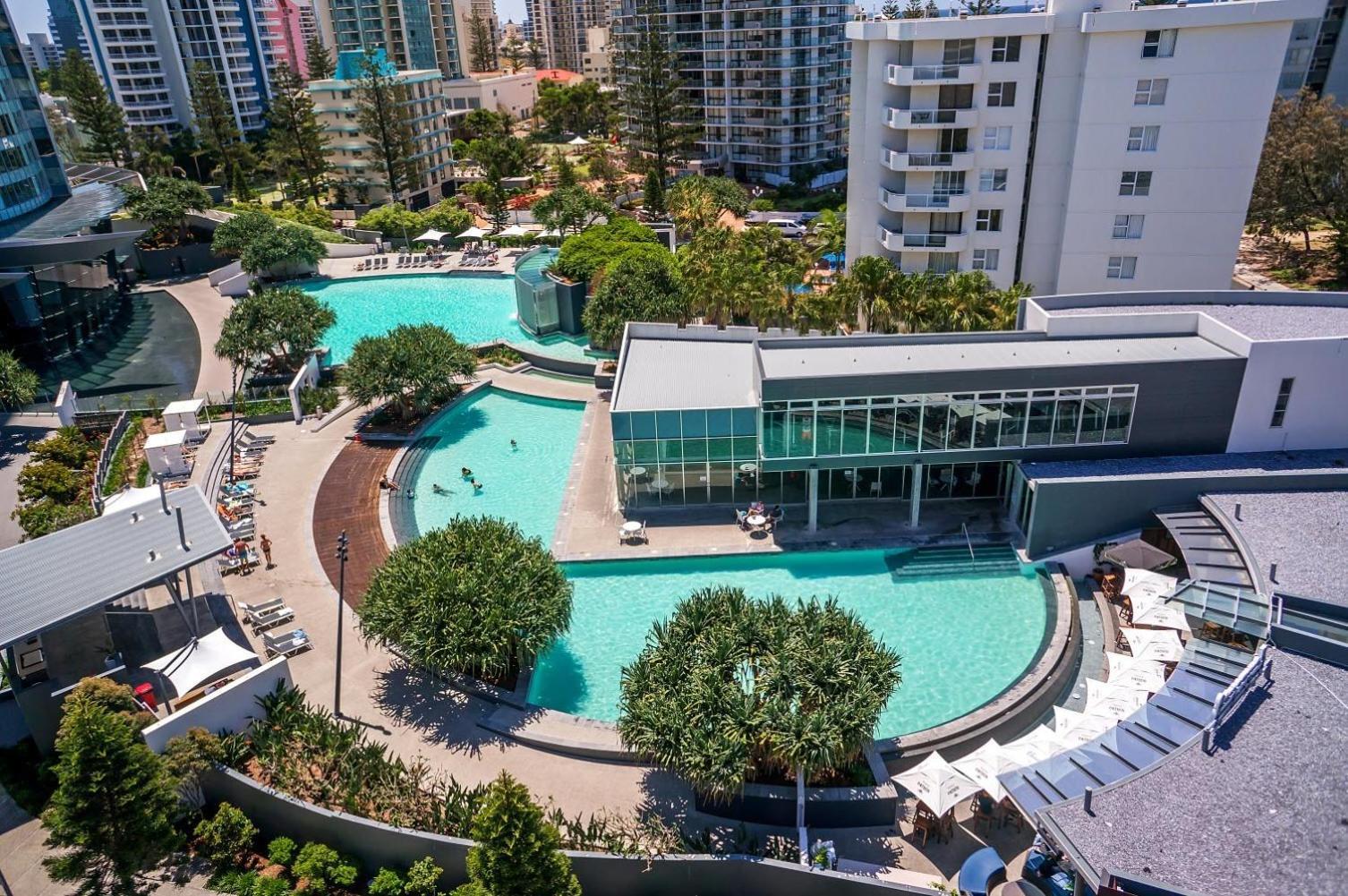 Q Tower At Surfers Paradise - Self Contained Apartments Gold Coast Esterno foto