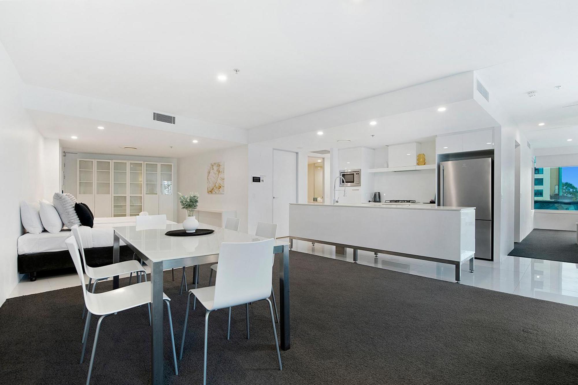 Q Tower At Surfers Paradise - Self Contained Apartments Gold Coast Esterno foto